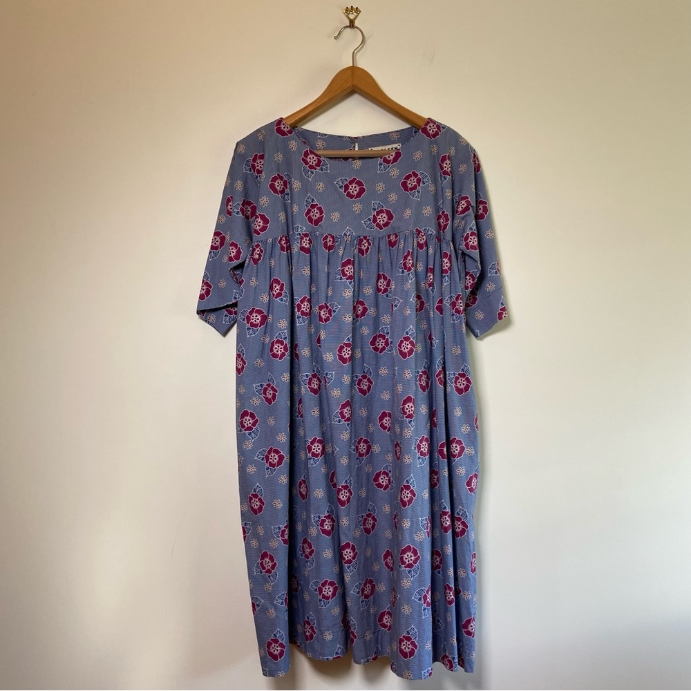 Anthropologie Carleen Floral Tunic Dress